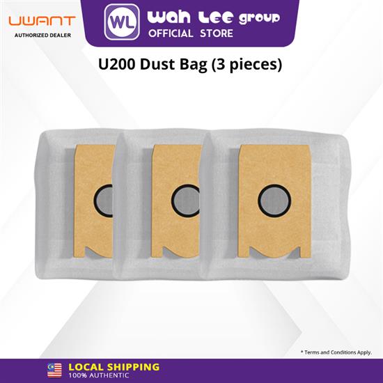 Picture of UWANT U200 DUST BAG 3PCS WHITE