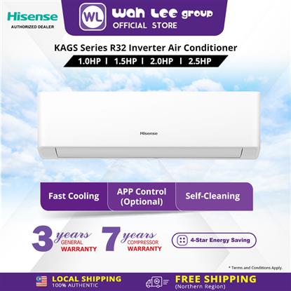 Picture of Hisense 1.0HP Standard Inverter Air Conditioner R32 AI10KAGS1  