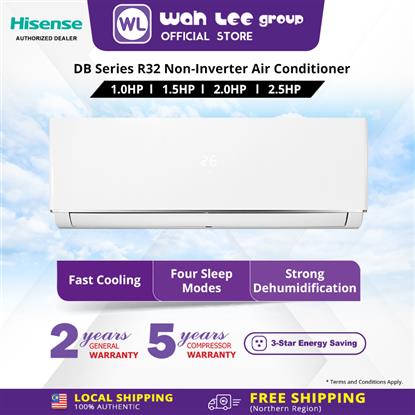 Picture of Hisense 1.0HP Standard Air Conditioner / Air Con / Penghawa Dingin /R32 AN10DBG2  