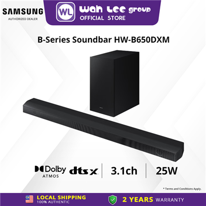 Picture of Samsung B-Series Soundbar HW-B650D 3.1ch with Sub Woofer (2024) | Dolby Audio | HW-B650D/XM  