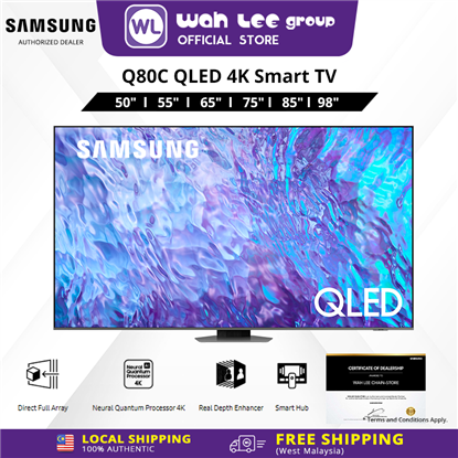 Picture of SAMSUNG 98" QLED Q80C 4K Smart TV  QA98Q80CAKXXM