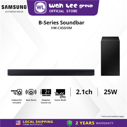 SAMSUNG B-Series Soundbar HW-C450 2.1ch with Sub woofer的图片