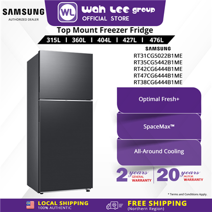 Picture of SAMSUNG BESPOKE FRIDGE RT47CG6444B1ME 476L