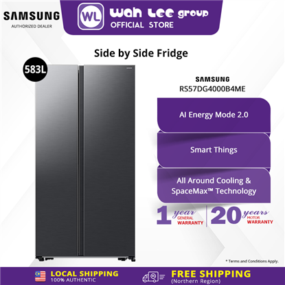 Picture of SAMSUNG SIDE BY SIDE FRIDGE RS57DG4000B4ME (SBS) 583L