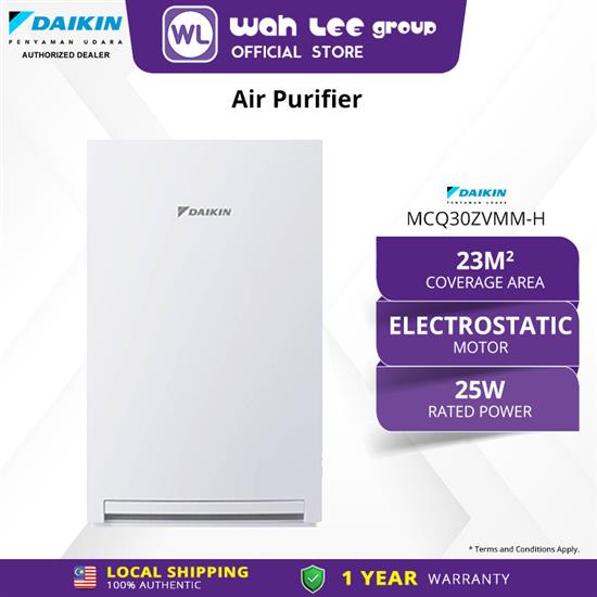 Picture of DAIKIN AIR PURIFIER MCQ30ZVMM-H 23m²