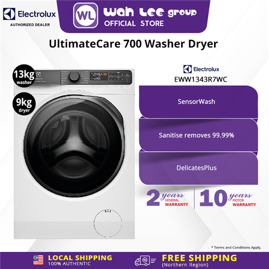 Picture of ELECTROLUX WASHER DRYER EWW1343R7WC 13KG/9KG