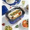 Picture of [Online Exclusive] ELBA Multi Cooker EMC-N9015(BL) - Stainless Steel Inner Pot With Non-Stick Coating - Blue (9L)  