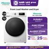 Picture of HISENSE FRONT LOAD WASHER DRYER WD-3Q8543BW (8.5KG/6KG) WHITE / WD-3Q1043BT (10.5KG/7KG) TITANIUM GRAY