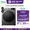 Picture of HISENSE FRONT LOAD WASHER DRYER WD-3Q8543BW (8.5KG/6KG) WHITE / WD-3Q1043BT (10.5KG/7KG) TITANIUM GRAY