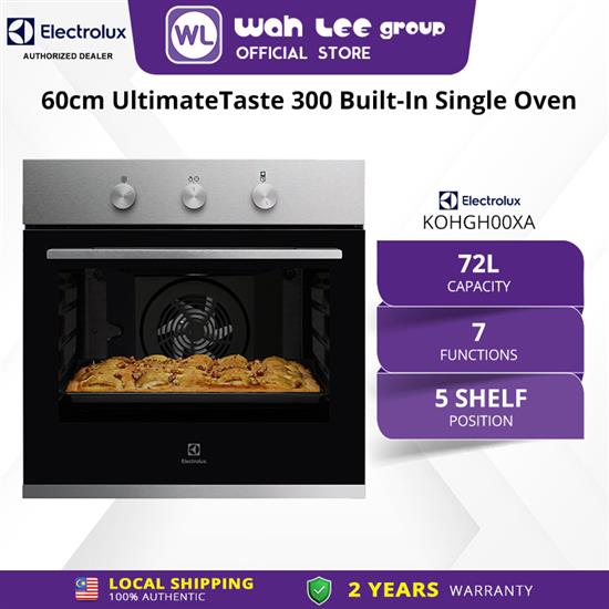 Picture of Electrolux 72L UltimateTaste 300 Built-in Oven KOHGH00XA  