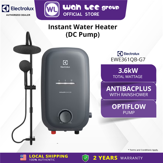 Picture of Electrolux 3.6 kW electric instant water heater Comfort Flow Tank EWE361QB-G7 