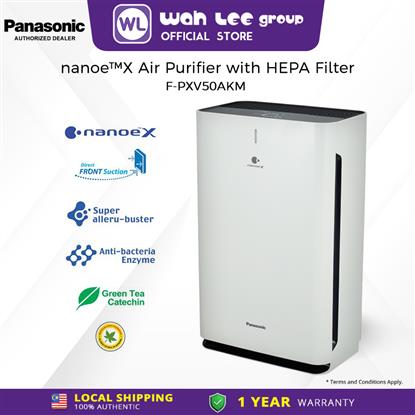 Picture of PANA AIR PURIFIER WITH NANOE X F-PXV50AKM 36m2