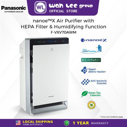 Picture of PANA AIR PURIFIER WITH NANOE X F-VXV70AWM 52m2 HUMIDIFYING