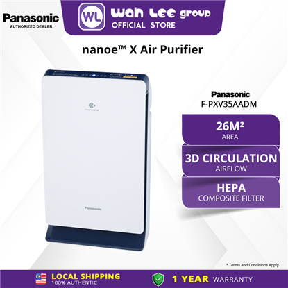 Picture of PANA AIR PURIFIER F-PXV35AADM nanoe™ X HEPA 26m² (280ft²)