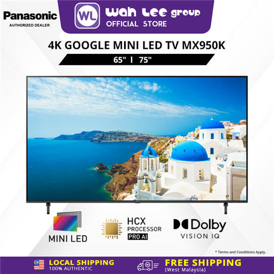 Picture of PANASONIC MX950K SERIES (65 & 75 INCH)  MINI LED, 4K HDR SMART TV ( TH-65MX950K & TH-75MX950K )  