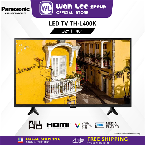 Picture of [FREE SHIPPING WEST MALAYSIA ONLY] PANASONIC TH-40L400K 40 INCH LED FULL HD TV TH-40L400K  