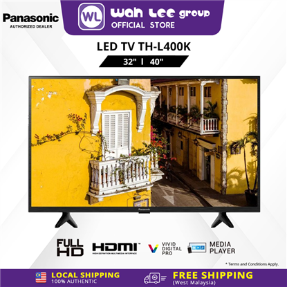 Picture of PANASONIC TH-40L400K 40 INCH LED FULL HD TV TH-40L400K  