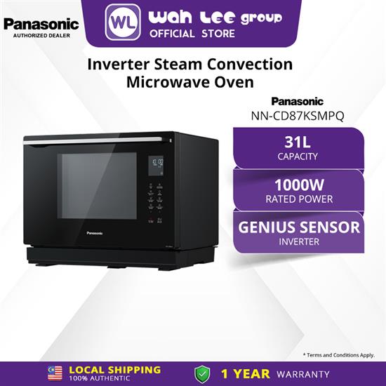 Picture of Panasonic NN-CS89LB Multifunctional Convection Steam Oven 36 Auto Menu Big Capacity (31L) NN-CS89LBMPQ