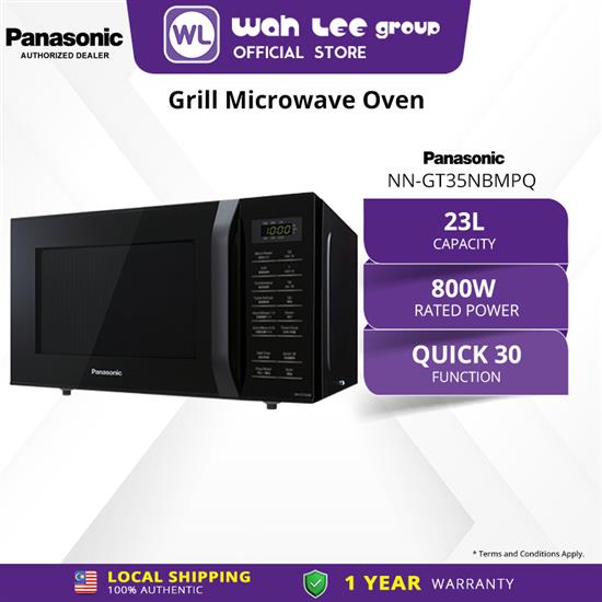 Picture of PANASONIC NN-GT35 24L GRILL MICROWAVE OVEN NN-GT35NBMPQ  