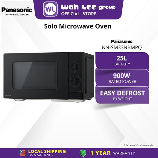 Picture of PANASONIC NN-SM33 25L SOLO MICROWAVE OVEN NN-SM33NBMPQ  