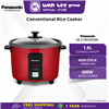 Picture of Panasonic Conventional Rice Cooker Tempered Glass Lid - Red Color (1.8L) SR-Y18FGRSKN