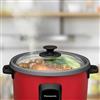 Picture of Panasonic Conventional Rice Cooker Tempered Glass Lid - Red Color (1.8L) SR-Y18FGRSKN