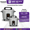 Picture of Panasonic SR-Y10G Conventional Rice Cooker Small Mini Aluminium Pan Rust Proof (1.0L) SR-Y10GLSKN & SR-Y18GLSKN