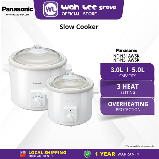 Picture of PANASONIC NF-N31 3.0L & 5.0L SLOW COOKER CERAMIC POT NF-N31AWSK | NF-N51AWSK