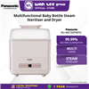 Picture of PANASONIC NU-MX100P MULTIFUNCTIONAL BABY BOTTLE STEAM STERILISER AND DRYER NU-MX100PMPQ  