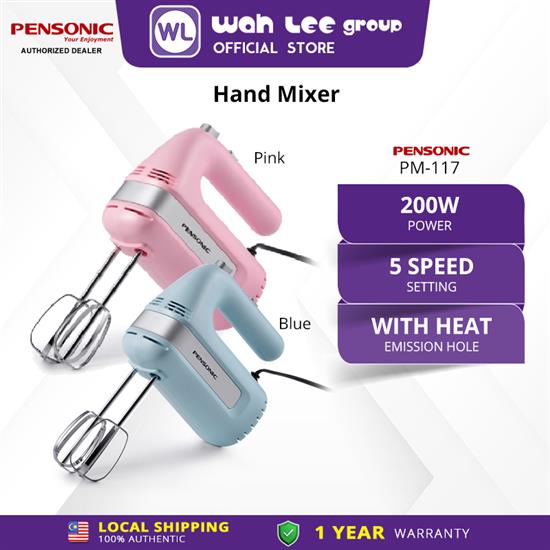 Picture of Pensonic Hand Mixer - Pastel Pink and Pastel Blue PM-117