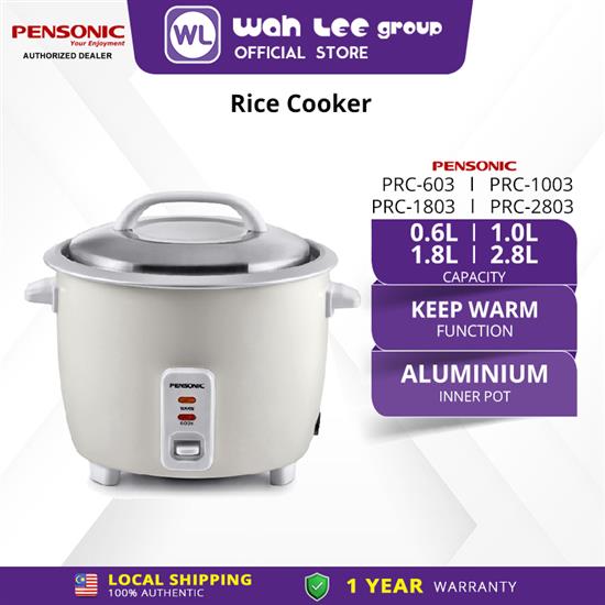 Picture of Conventional Rice Cooker |PRC-603  0.6L, PRC-1003 1.0L, PRC-1803 1.8L, PRC-2803 2.8L|