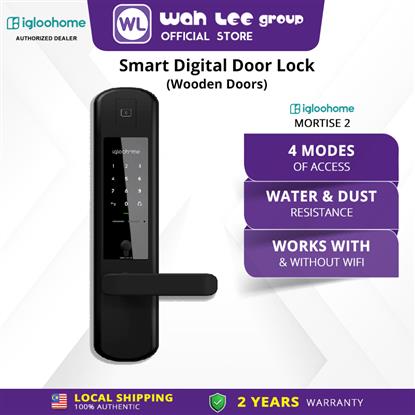 Picture of IGLOOHOME SMART LOCK MORTISE 2 BLACK