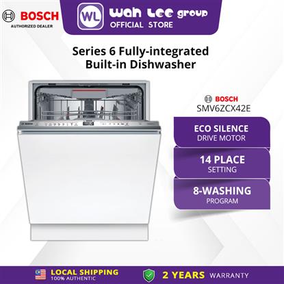 BOSCH BUILT IN FULLY-INTEGRATED DISHWASHER SMV6ZCX42E的图片