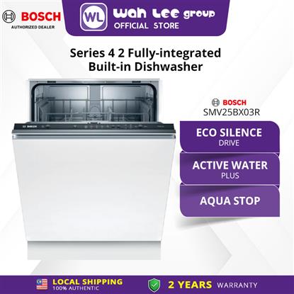 BOSCH FULLY INTEGRATED BUILT IN DISHWASHER SMV25BX03R的图片