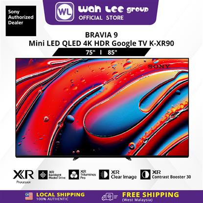 Picture of [FREE SHIPPING WEST MALAYSIA ONLY] Sony BRAVIA 9 | 75" 85" Inch TV | Sony’s Best TV Mini LED | QLED | XR Processor | 4K Ultra HD | 120Hz | Smart TV (Google TV) | 2024 Model K-XR90