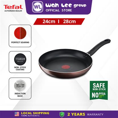 Picture of TEFAL COOKWARE DAY BY DAY FRYPAN G14306 (24cm/28CM INDUCTION BASE)