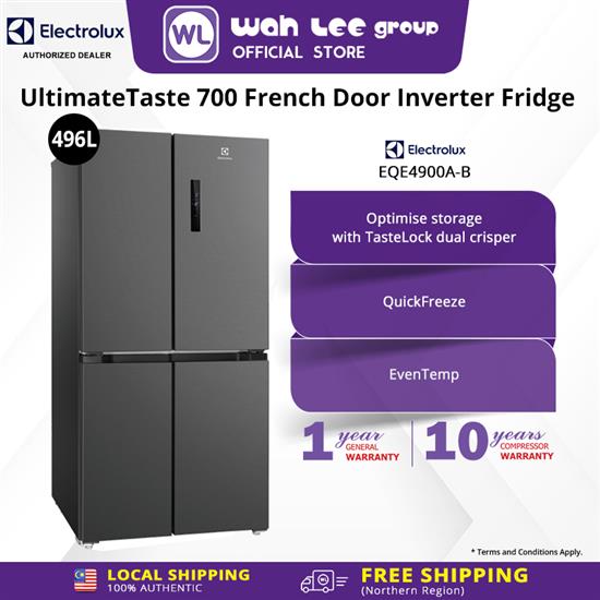 Picture of ELECTROLUX FRENCH DOOR FRIDGE EQE4900A-B 496L