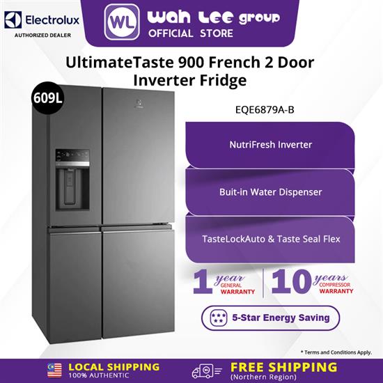 Picture of ELECTROLUX FRENCH DOOR FRIDGE EQE6879A-B 609L