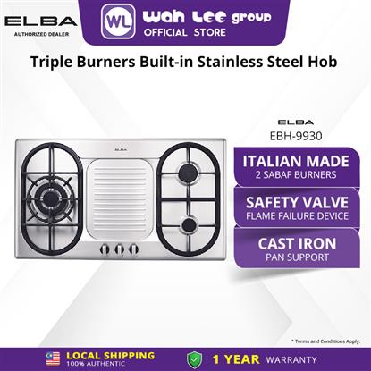 Picture of ELBA STAINLESS STEEL HOB EBH-9930