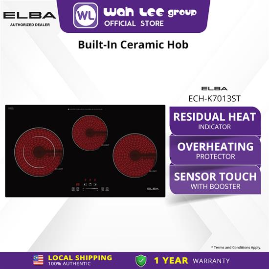 Picture of ELBA BUILT-IN CERAMIC HOB ECH-K7013ST(BK)