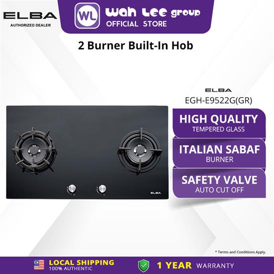 Picture of ELBA BUILT-IN GLASS HOB EGH-E9522G(GR)