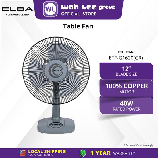 Picture of ELBA TABLE FAN ETF-G1620 (GR)