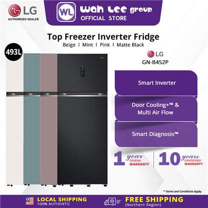 Picture of LG FRIDGE GN-B452PPFK (461L) PINK