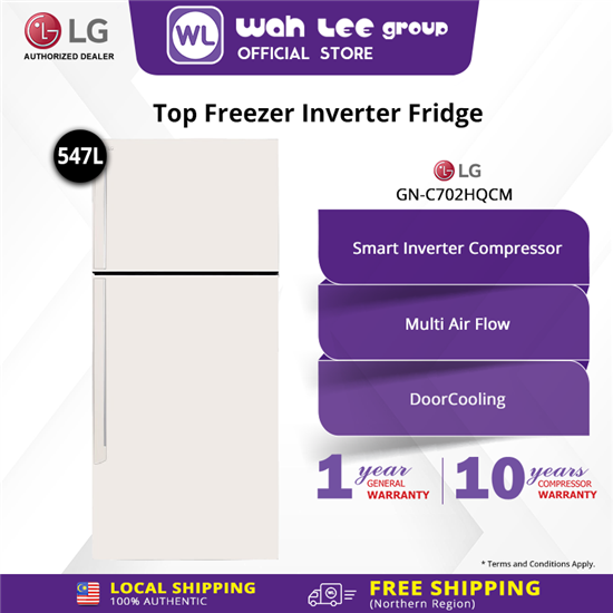 Picture of LG FRIDGE GN-C702HQCM BEIGE (547 litre)