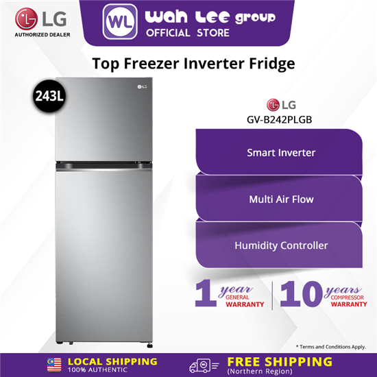 Picture of LG FRIDGE GV-B242PLGB.APZRLML (243 LITRES)