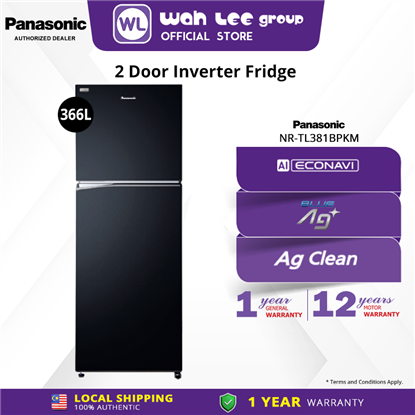 Picture of PANASONIC FRIDGE NR-TL381BPKM (366L)