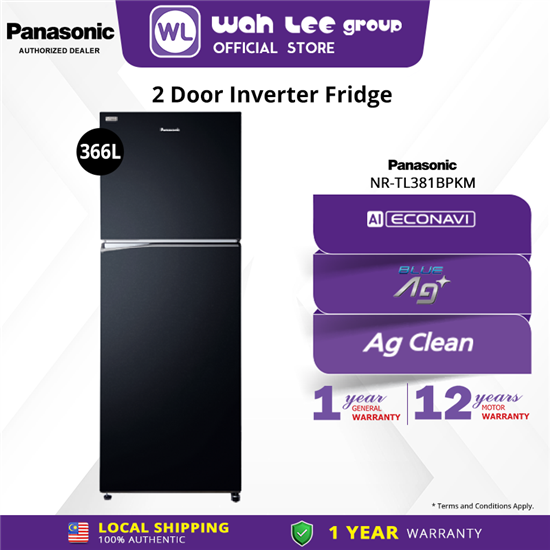 Picture of PANASONIC FRIDGE NR-TL381BPKM (366L)