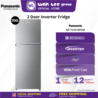 Picture of PANASONIC FRIDGE NR-TV341BPSM (306L)