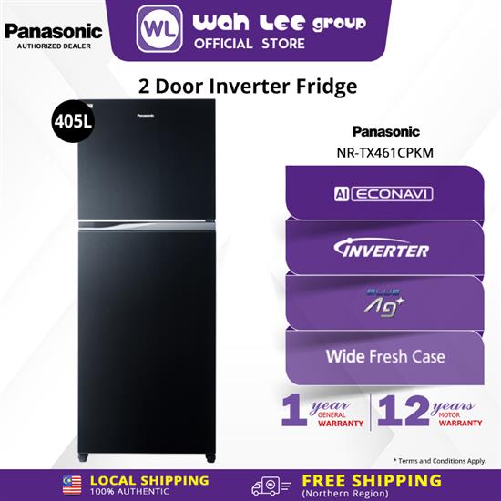 Picture of PANASONIC FRIDGE NR-TX461CPKM (405L)