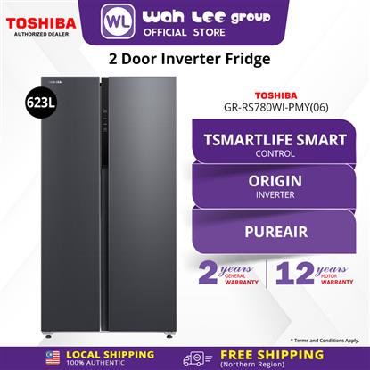 Picture of TOSHIBA FRIDGE GR-RS780WI-PMY(06) INVERTER (623L)